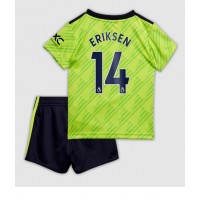 Manchester United Christian Eriksen #14 Fotballklær Tredjedraktsett Barn 2022-23 Kortermet (+ korte bukser)